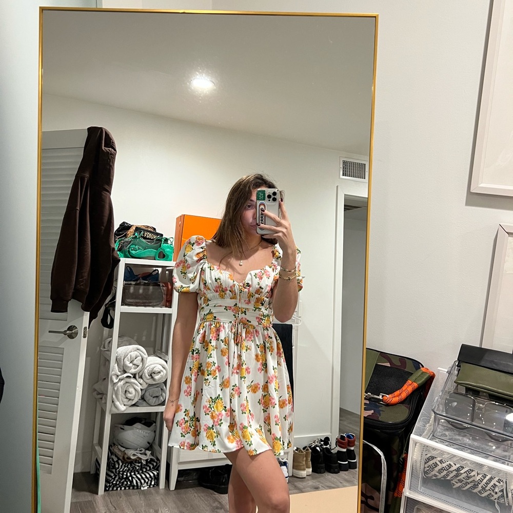 For Love and Lemons Emma Mini Dress